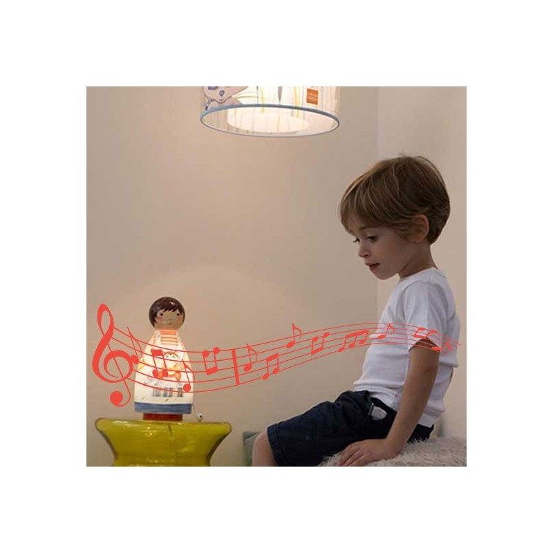 Lampe De Chevet Enfant Led Musicale Raton