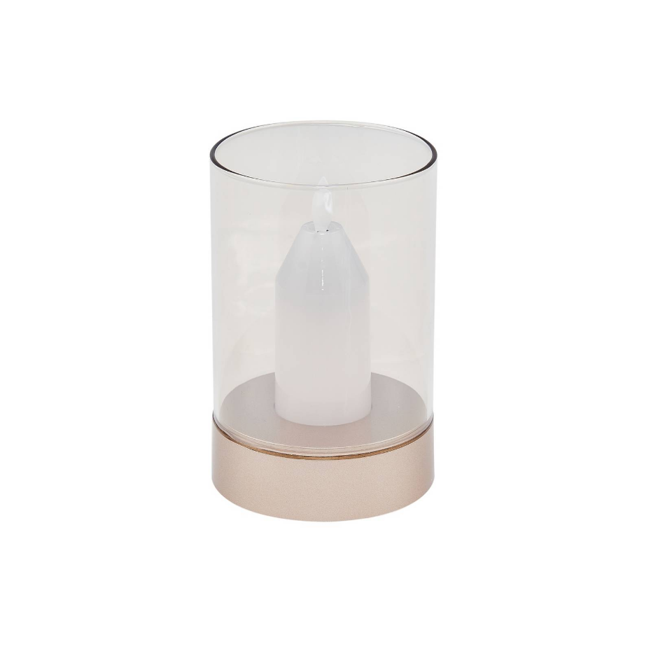 Lampe à poser en verre moderneLED, Lumana