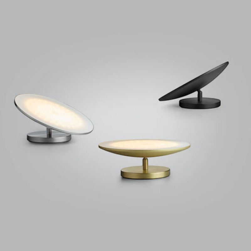 Lampe A Poser Led Puissante Dimmable chrome mat Boom