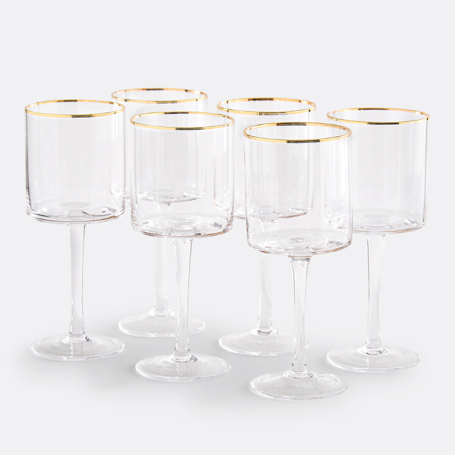 Lot de 6 verres à eau, Coblice