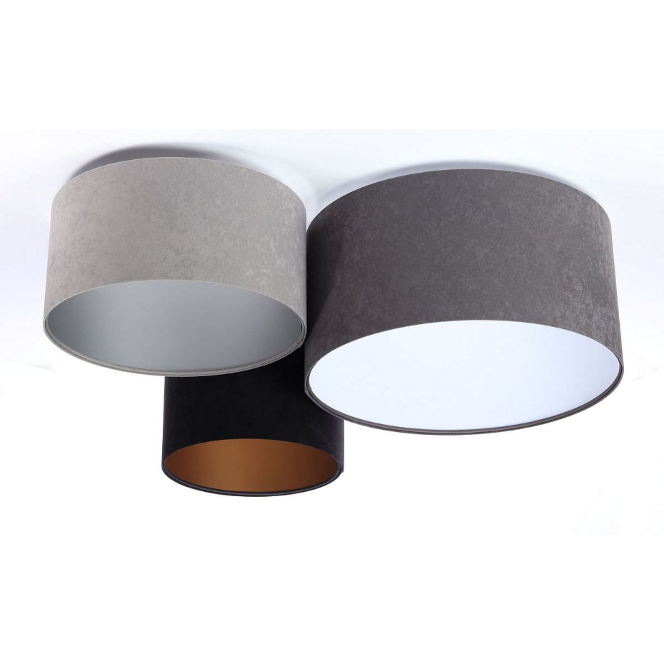 Plafonnier en tissu Trio