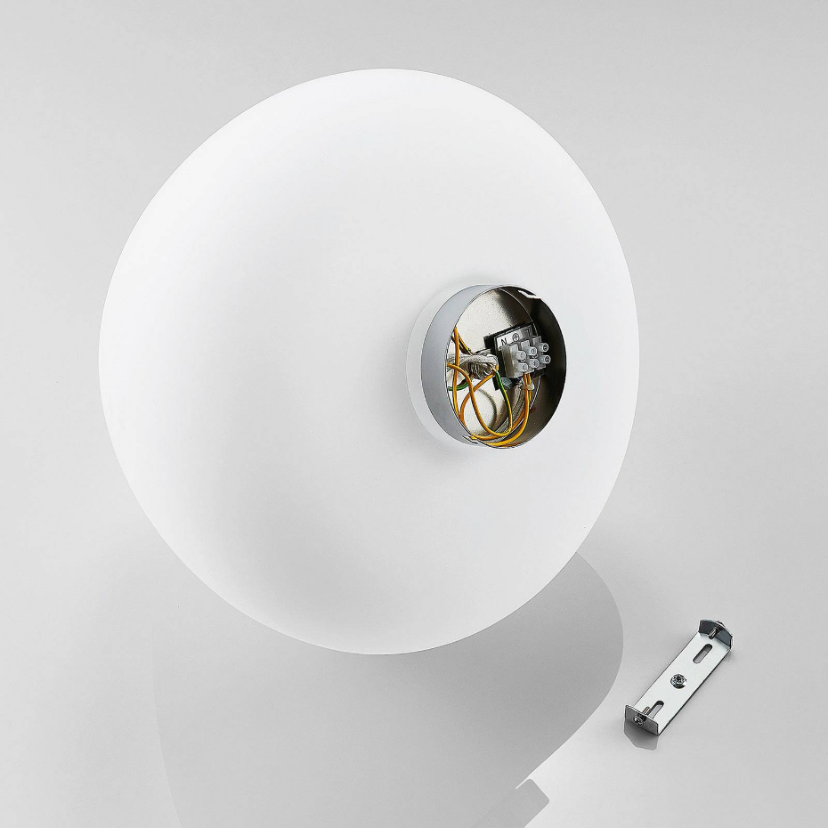 Plafonnier en verre moderne, Bibiane