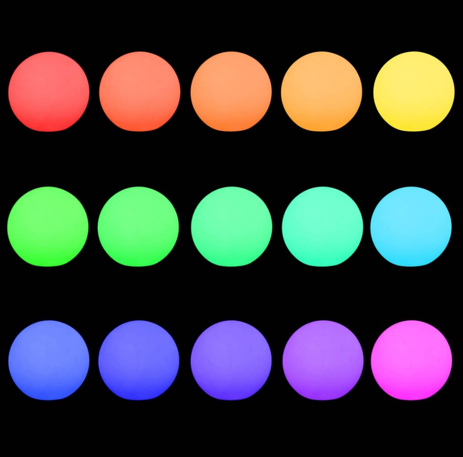Boule lumineuse sans fil BOBBY RGB D50CM