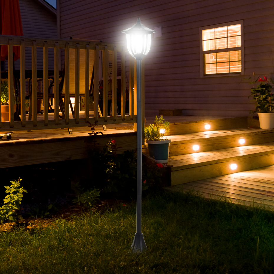 Luminaire extérieur solaire
