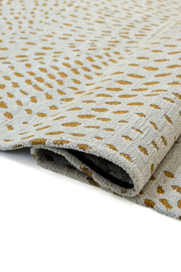 Tapis de salon moderne tissé plat PRETO