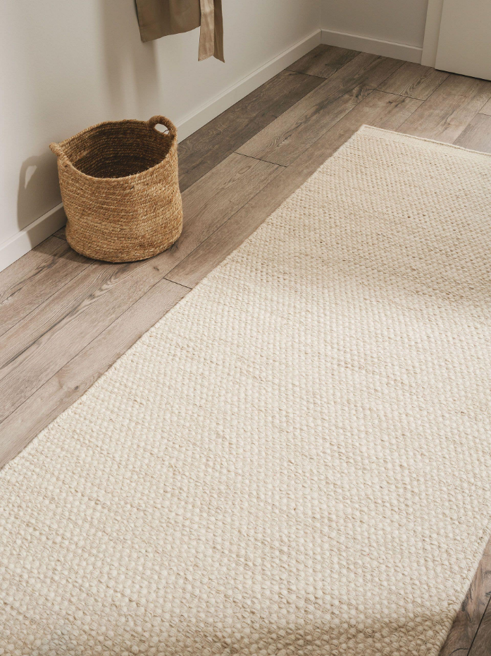 Tapis de couloir en laine tissé main ROCCO