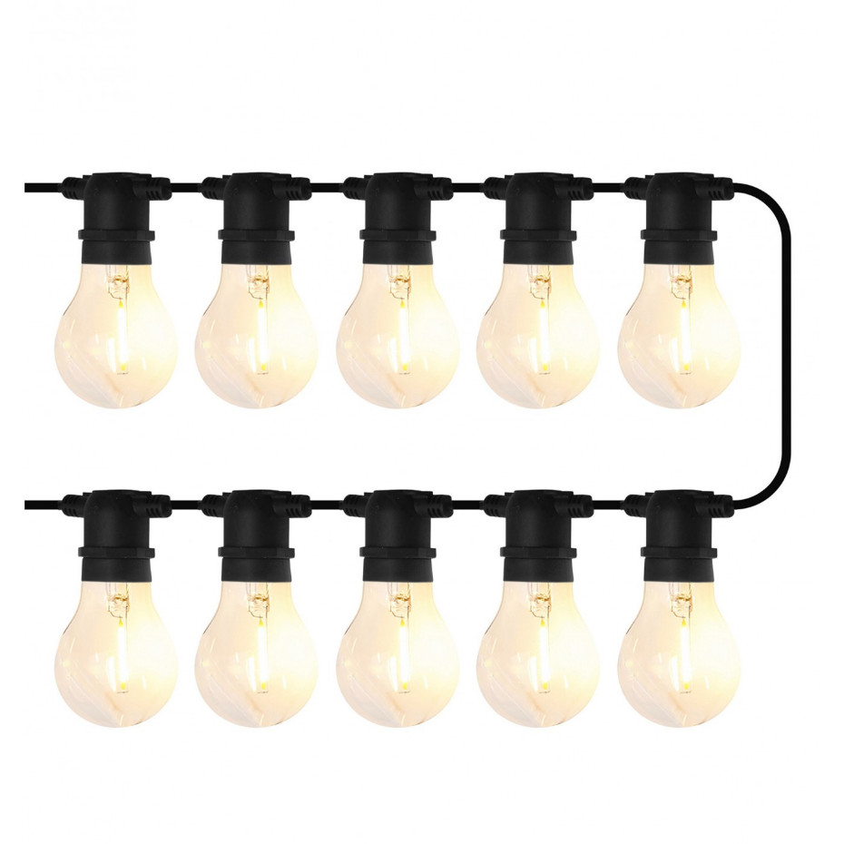 Guirlande d'Exterieur LED Transparente Tobias