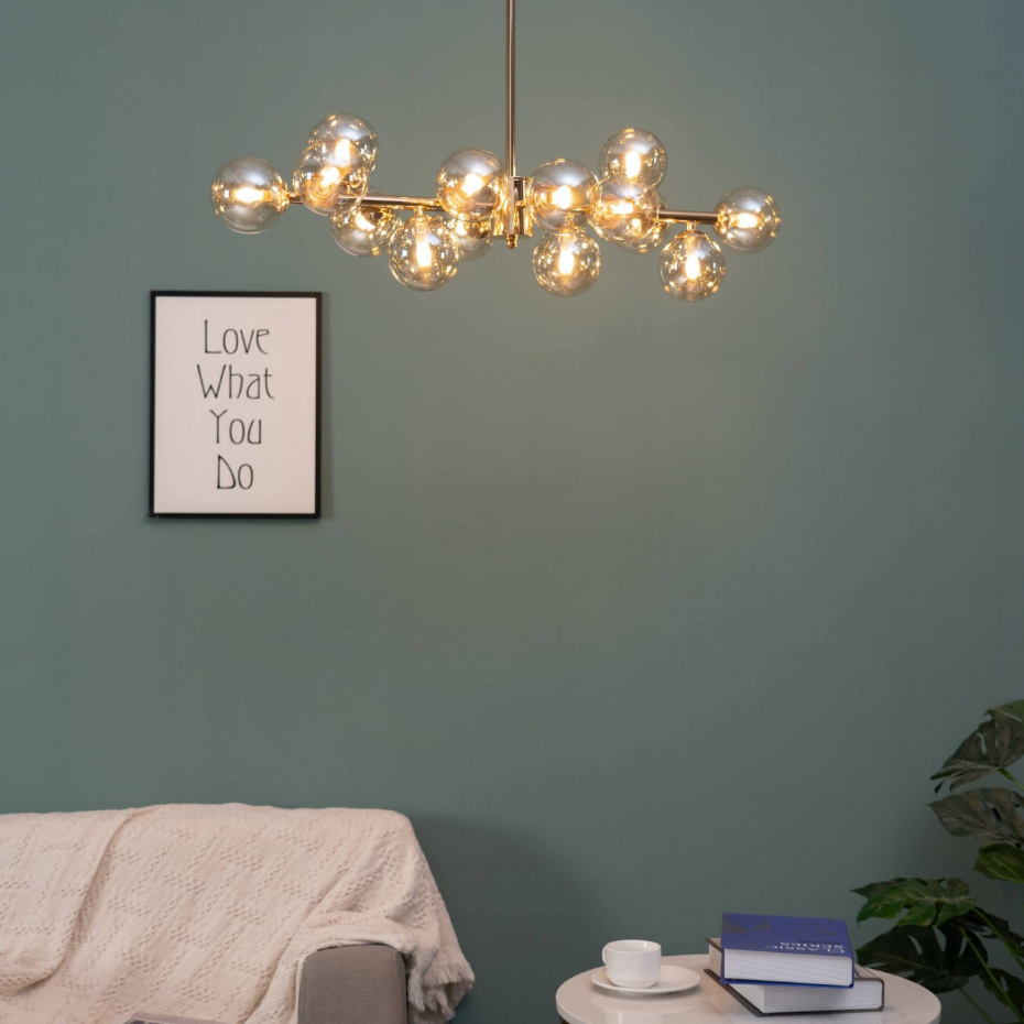 Suspension dorée dimmable - OSSANA