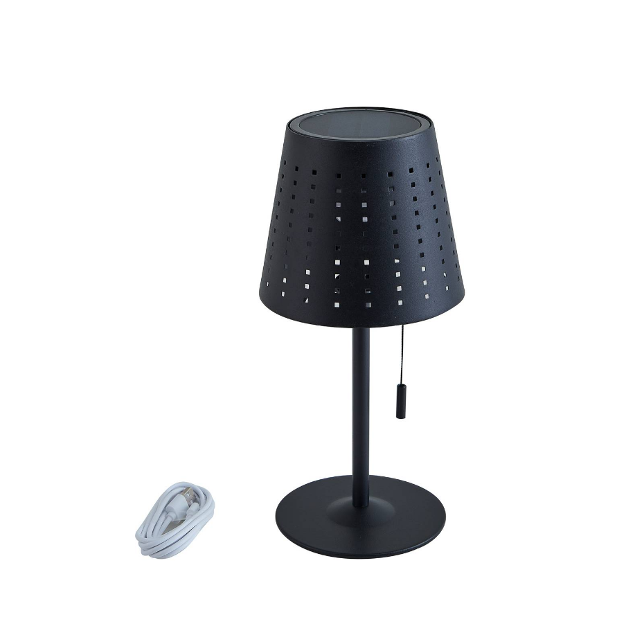Lampe solaire en métalLED, Hilario