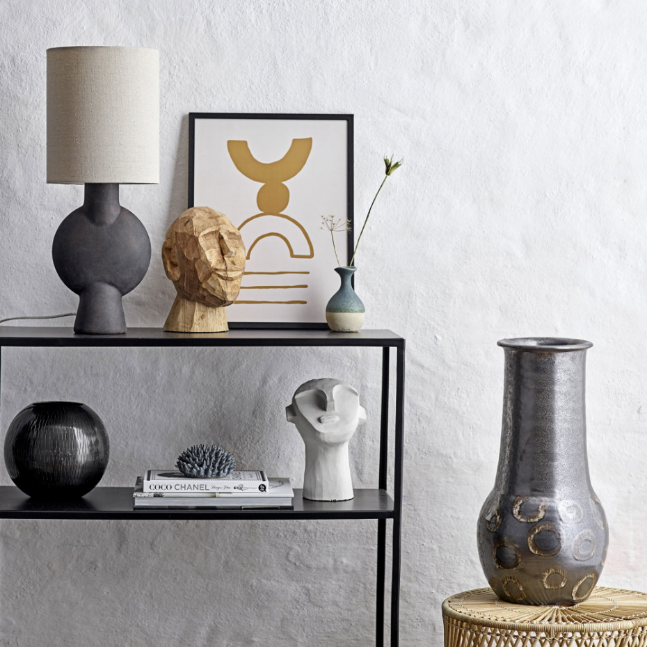 Lampe à poser en terre cuite H54,5cm - SERGIO