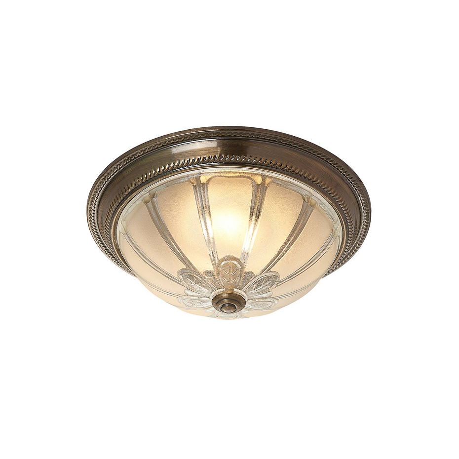 Plafonnier en verre antiqueLED, Henja