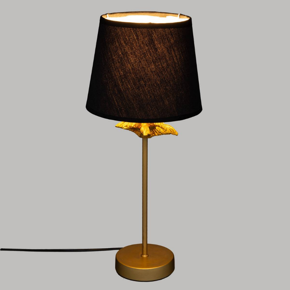 Lampe à poser métal palmier design