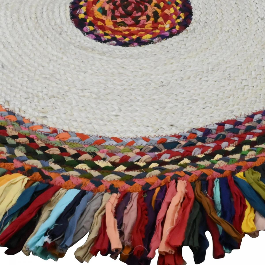 Tapis rond JT SATCH , tapis jute artisanal