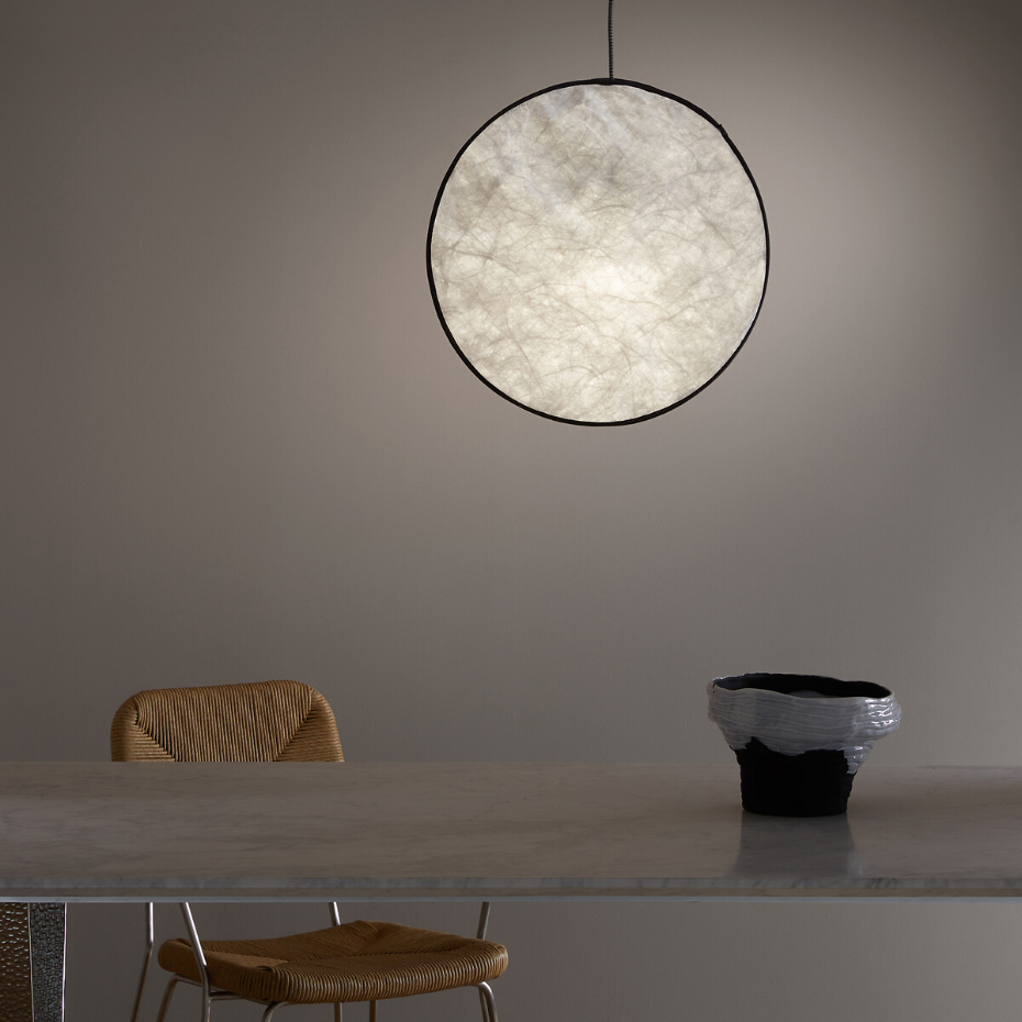 Suspension en Tyvek®, Ø 45 cm, Moon