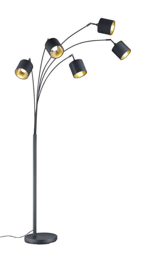 Lampadaire design en métal, TOMMY