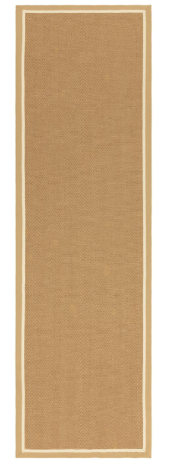 Tapis chambre et salon en jute moderne DORO