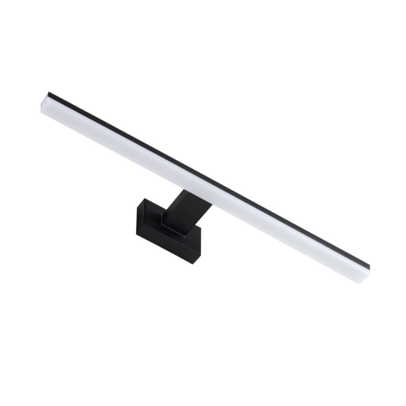 Grande Applique Salle De Bain Led Noire Nérée
