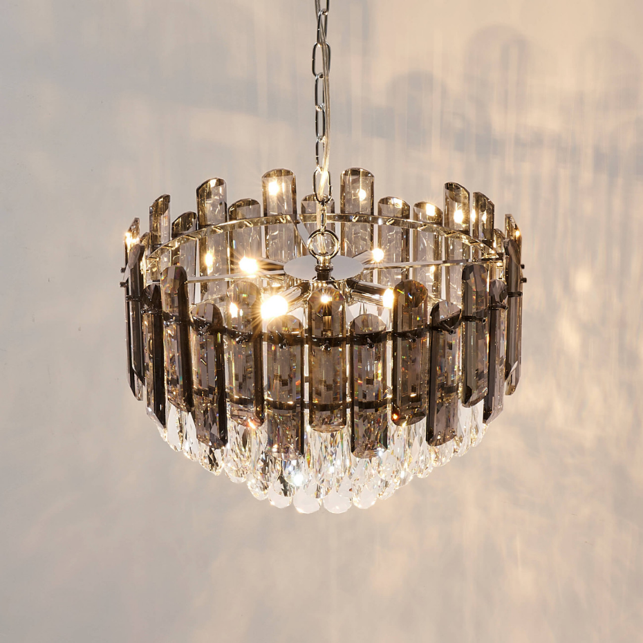 Lustre chromé effet cascade - TARRAGONA