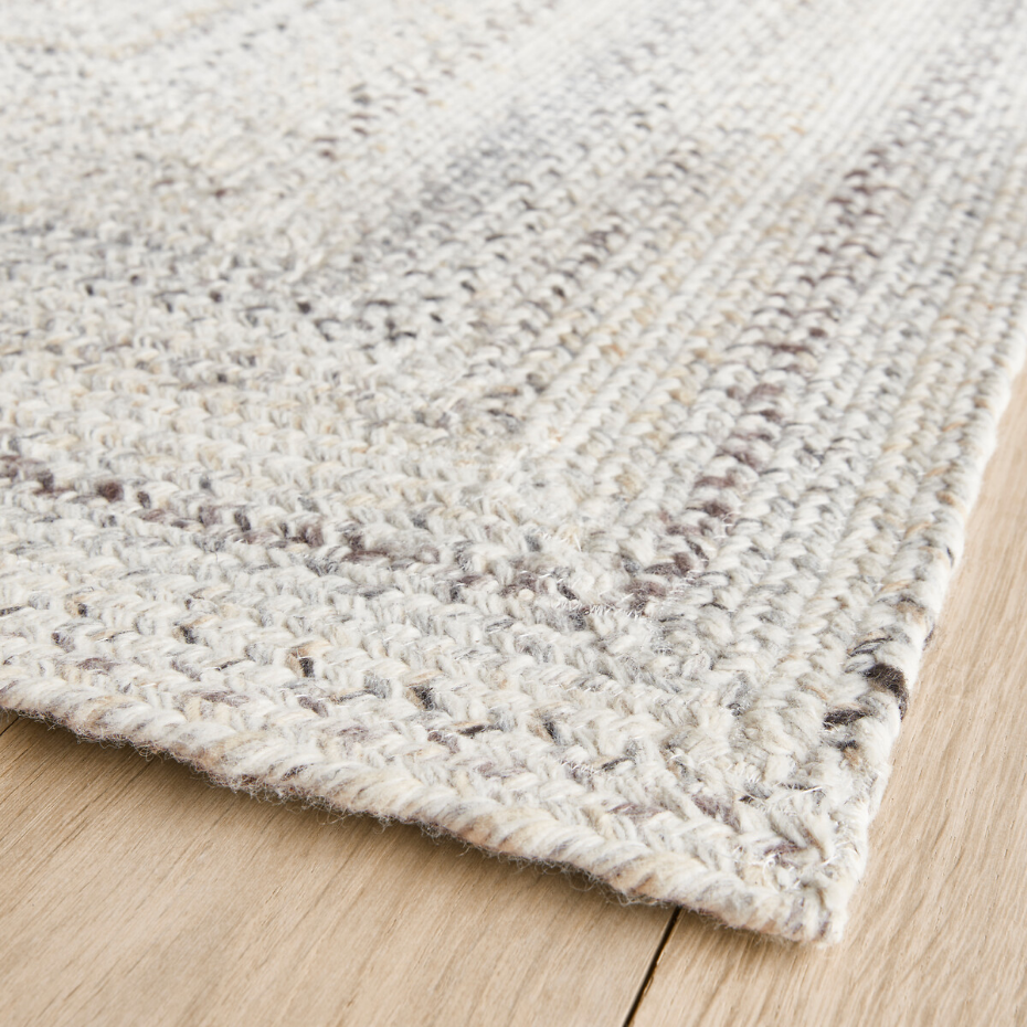 Tapis d'intérieur et d'extérieur tressé, Chini