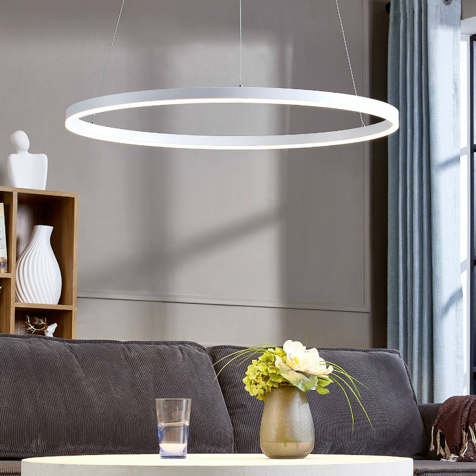 Suspension en métal moderneLED, Albiona