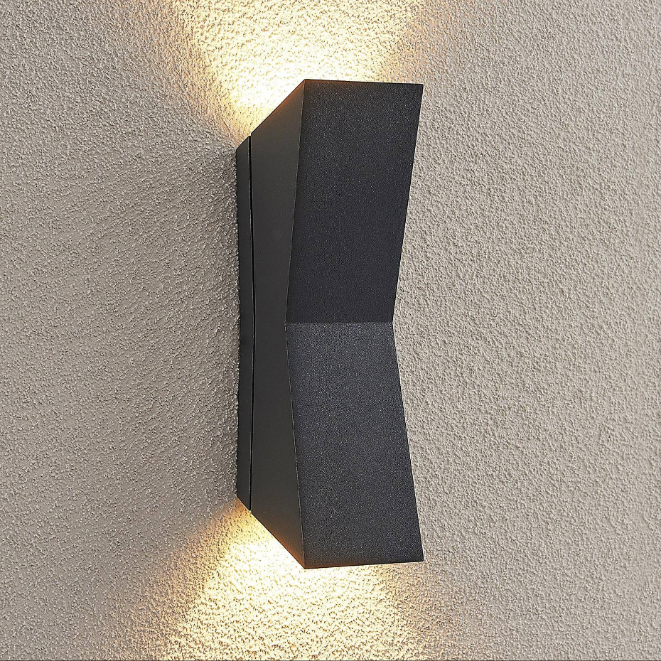 Applique extérieure en aluminium moderneLED