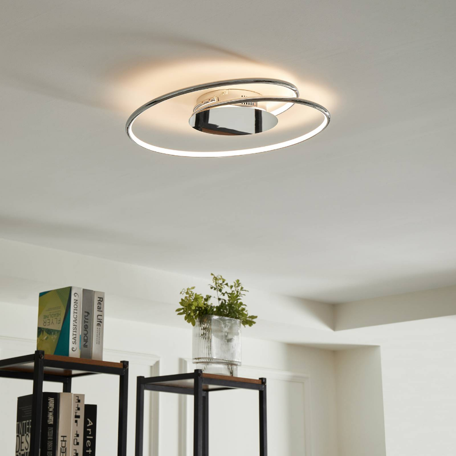 Plafonnier en métal moderneLED, Joline