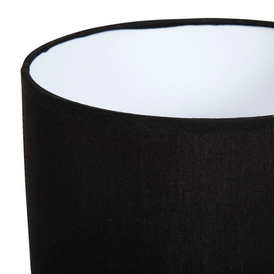 Lampe Ciment Portland Blanche Noire