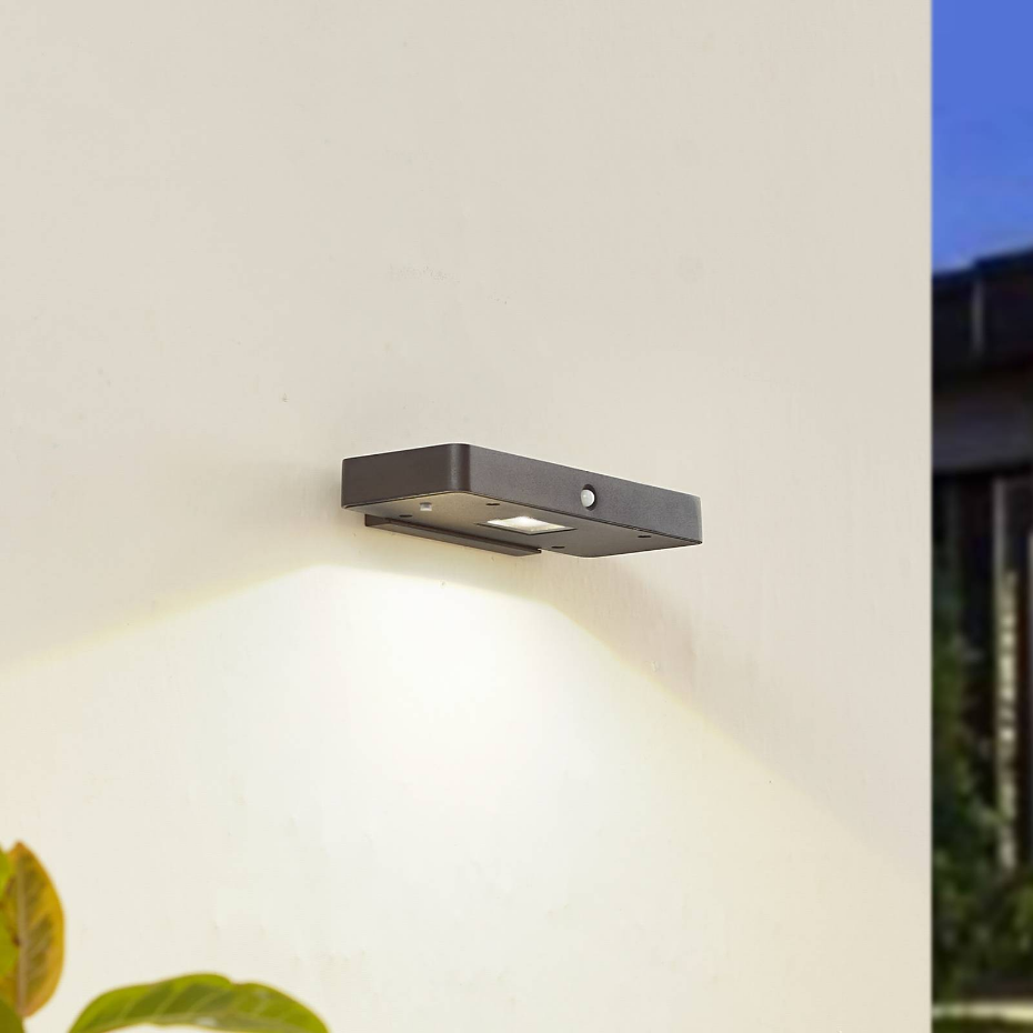 Lampe solaire extérieure en aluminiumLED