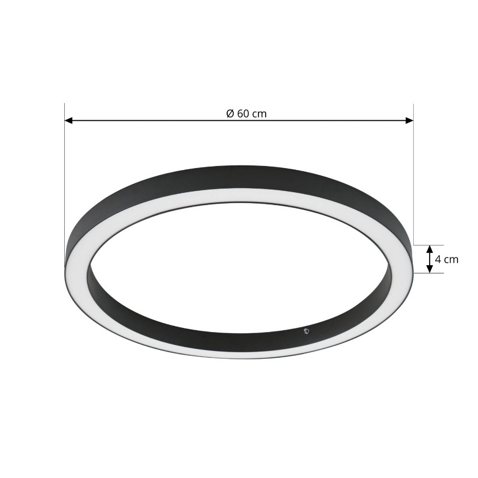 Plafonnier en métal moderneLED, Neor