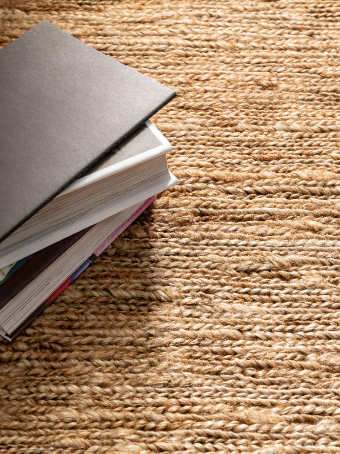 Tapis de jute noué main COSMO