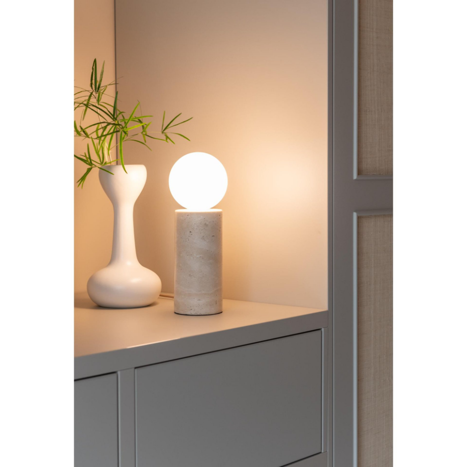 Lampe À Poser Travertin TIVOLI