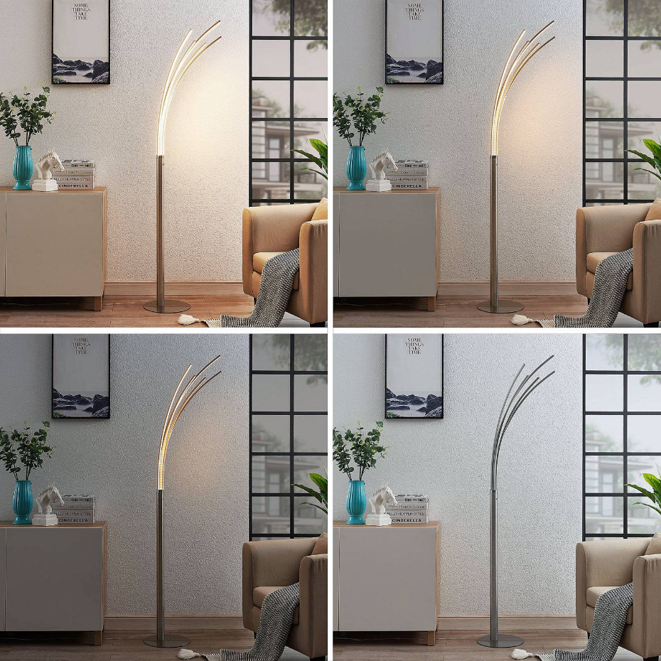 Lampadaire en aluminium moderneLED, Boba