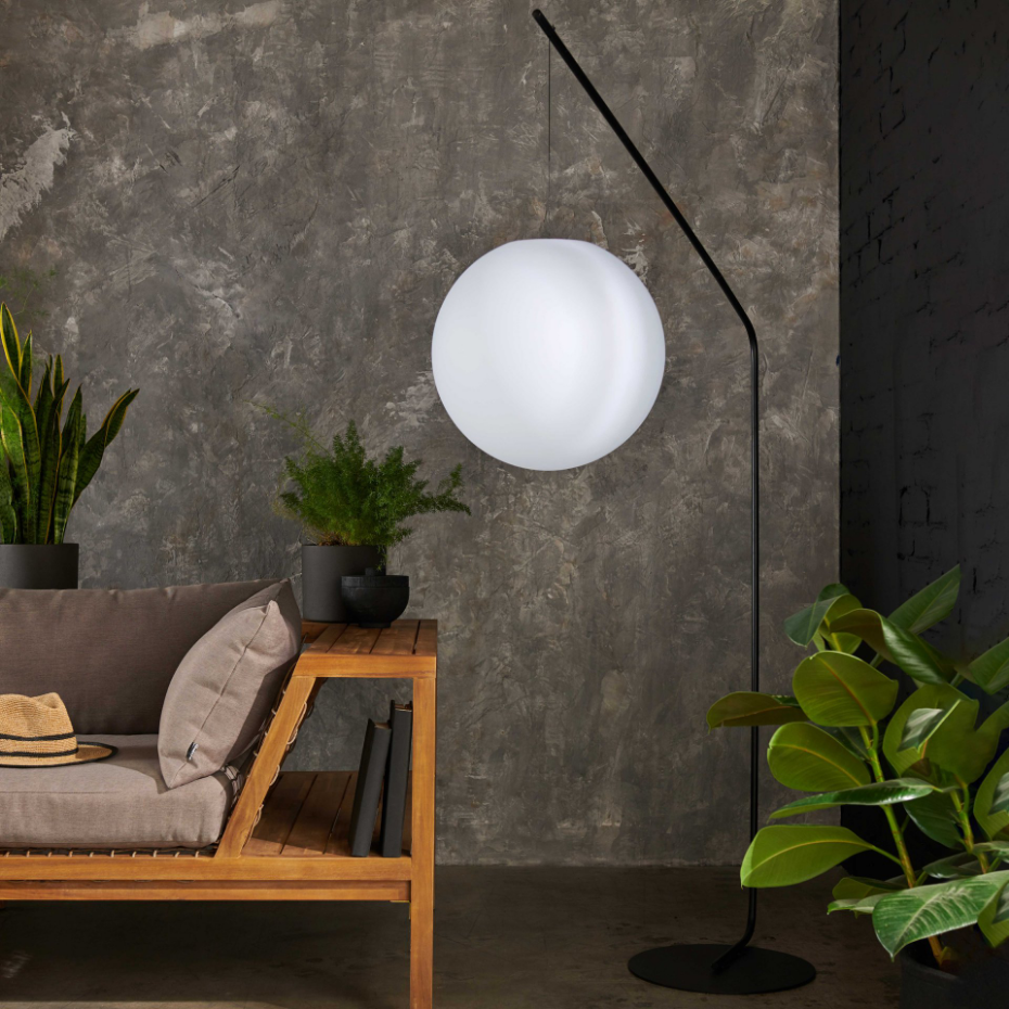 Lampadaire arche carrée 180 cm