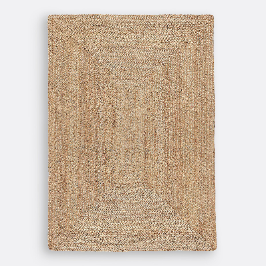 Tapis jute rectangulaire XL, Aftas