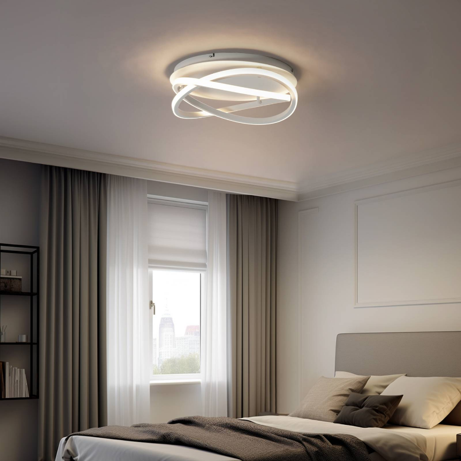 Plafonnier en aluminium moderneLED, Aldric