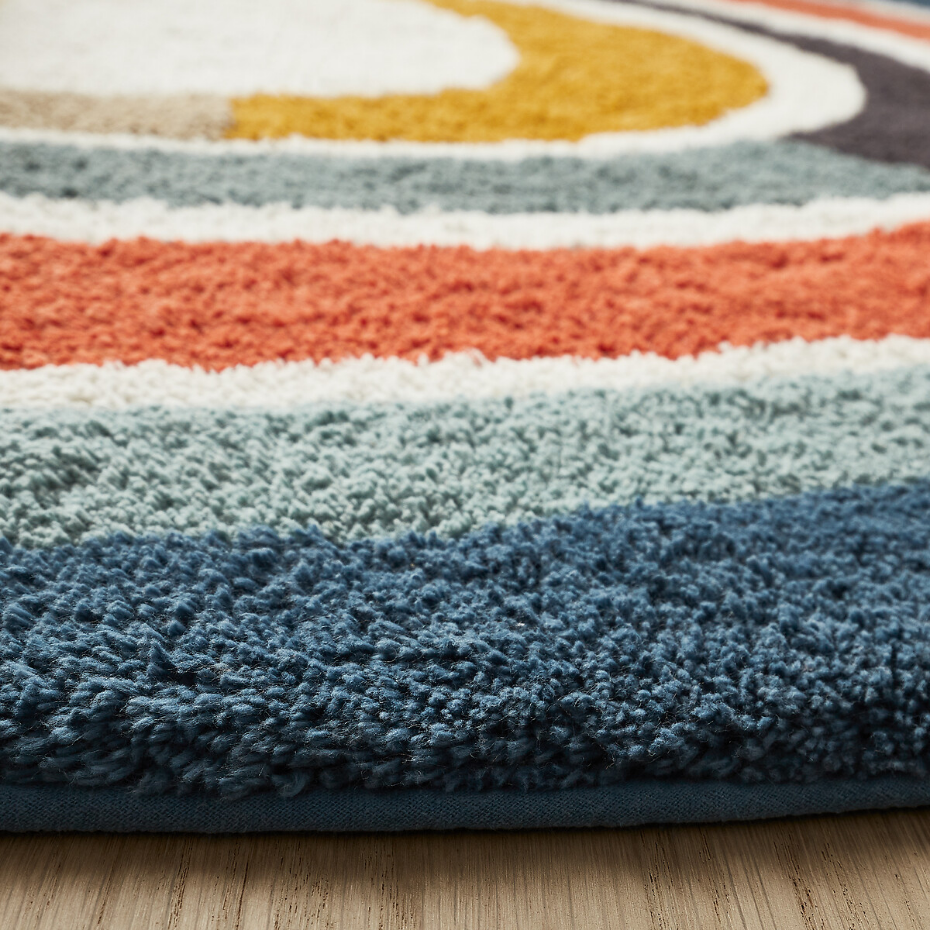 Tapis enfant en coton bio petit modèle, Niji