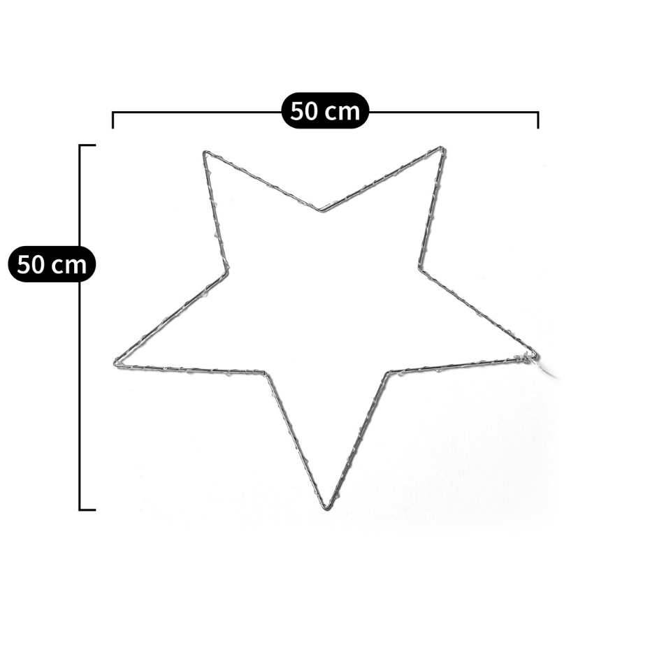 Luminaire étoile LED, Omara