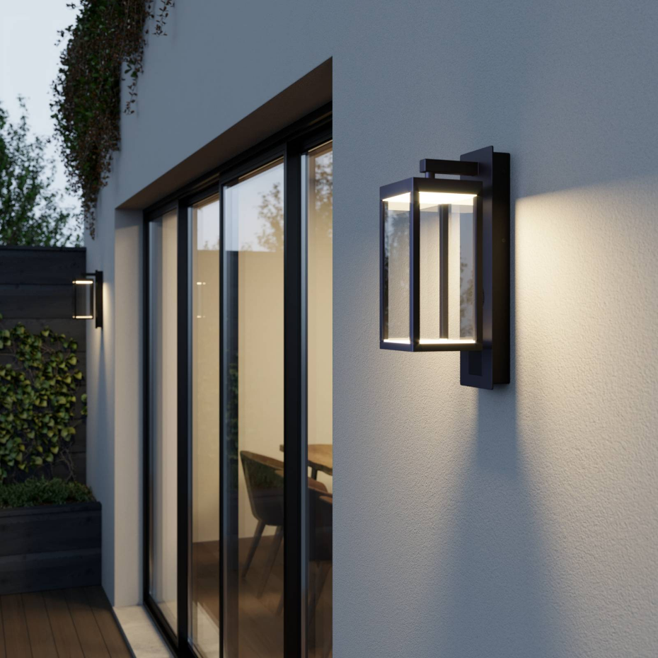 Applique extérieure en aluminium moderneLED