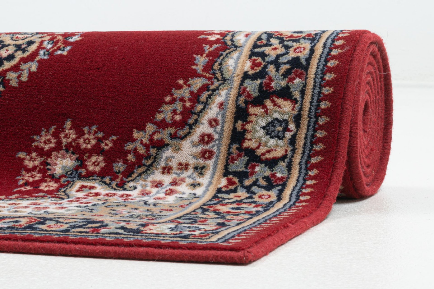 Tapis couloir floral Dolna, tissé, laine, d'orient