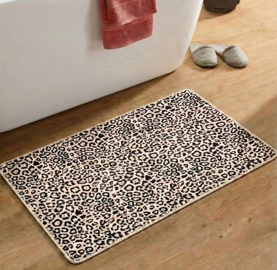 Tapis de bain imprimé doux - Aquata