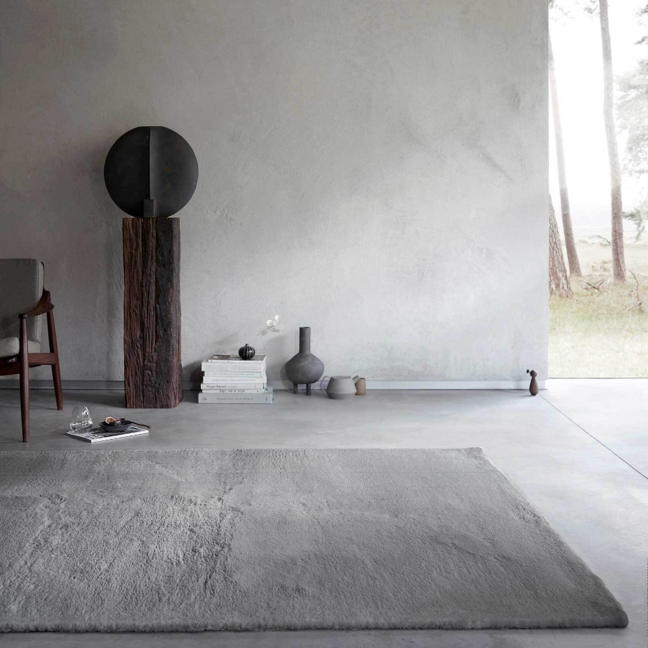 Tapis doux sensation peau de lapin ,  ANNA