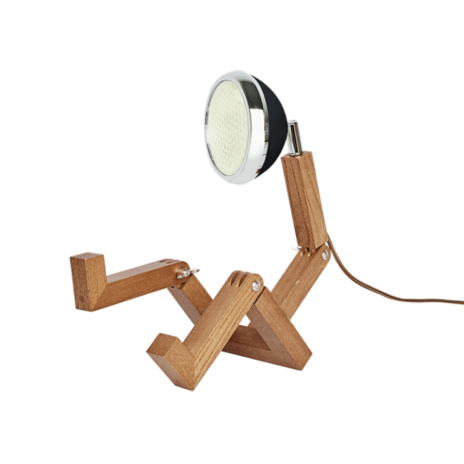 Lampe de table mini Mr Wattson - Vintage white