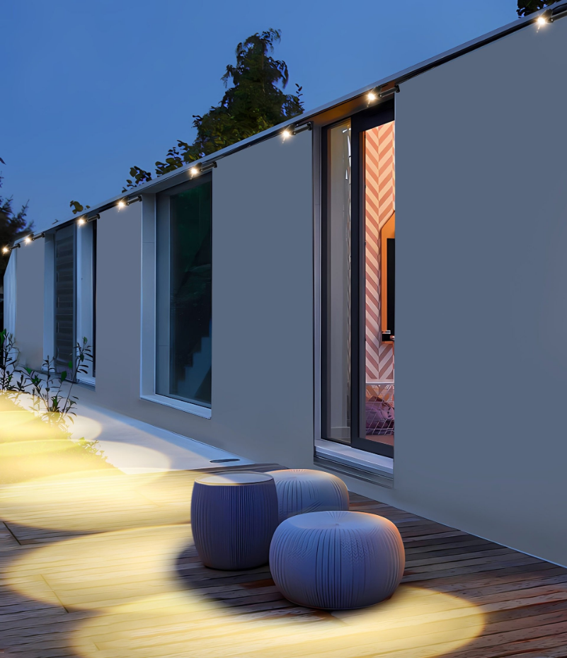8 Spot solaire connecté MINI ROUNDY 100LM