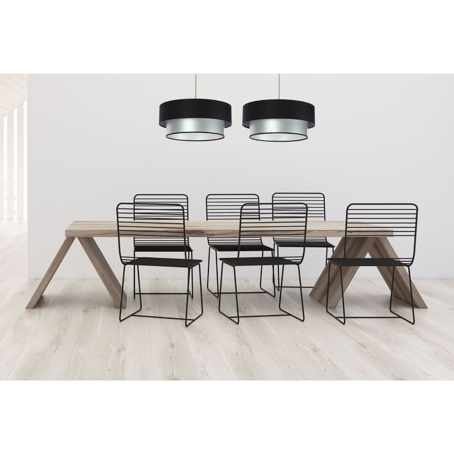 Suspension en tissu Duo élégant
