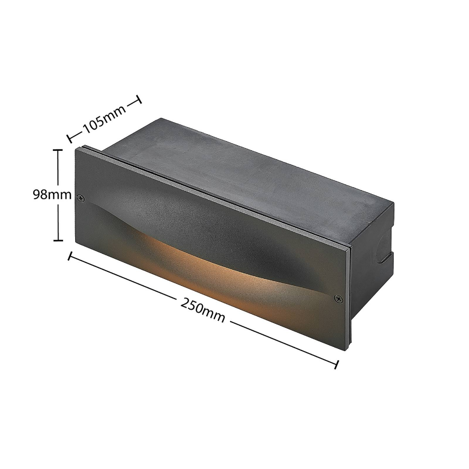 Applique extérieure en aluminium moderneLED