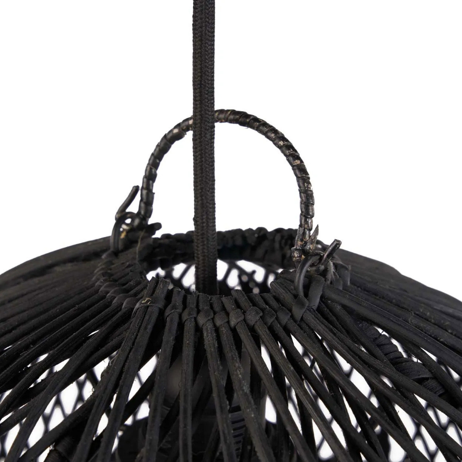 Suspension en rotin BUBBLE