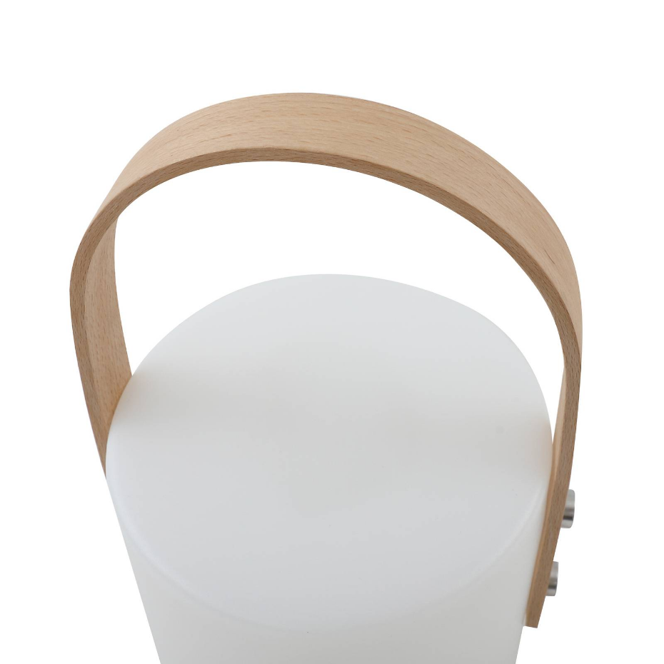 Luminaire de terrasse en bois moderneLED