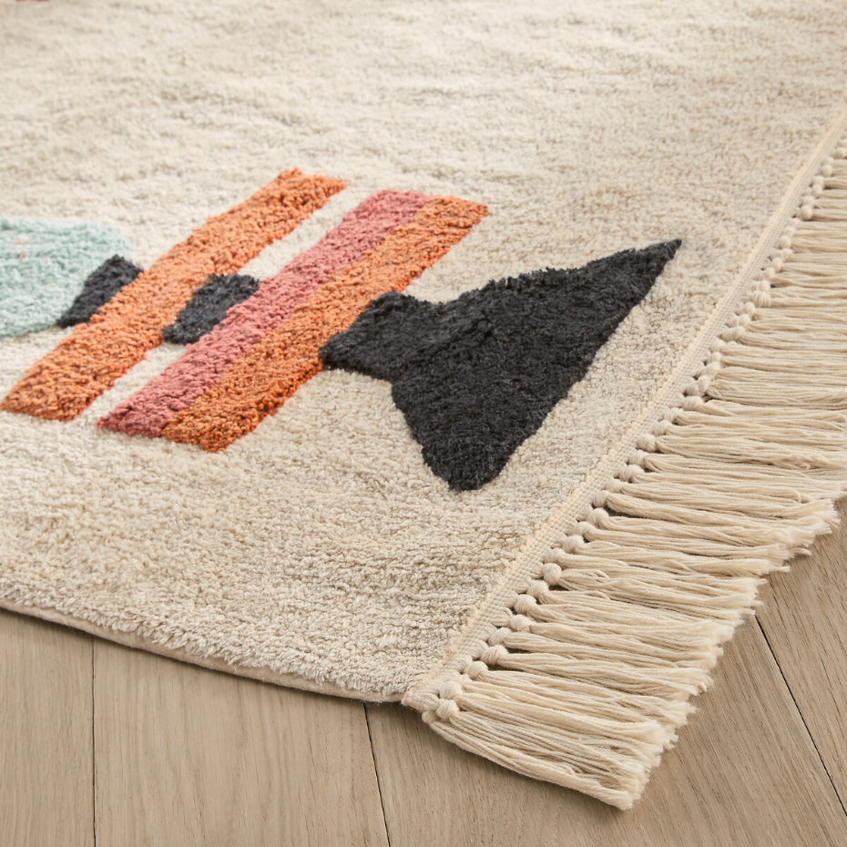 Tapis enfant coton biologique, Ivica