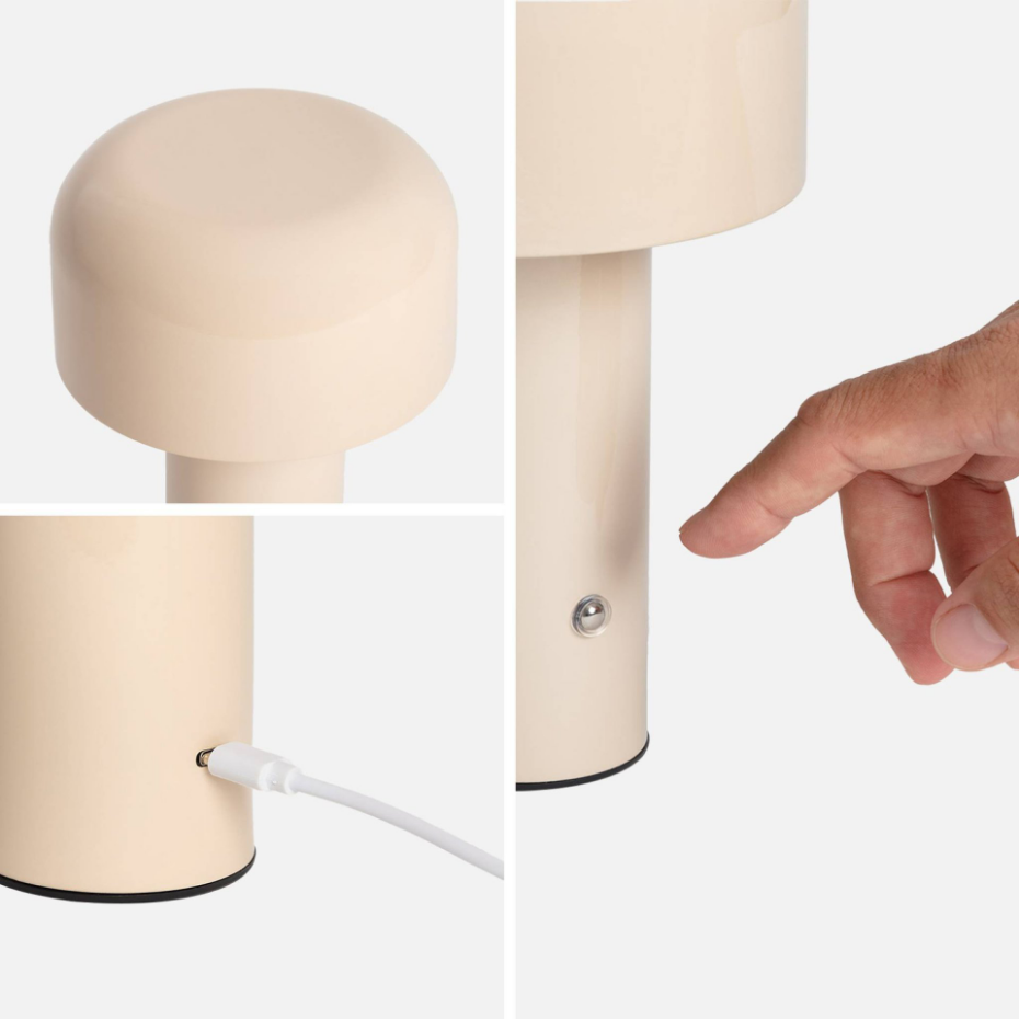Lampe de table intérieur LED métal Ø13cm VICTOR