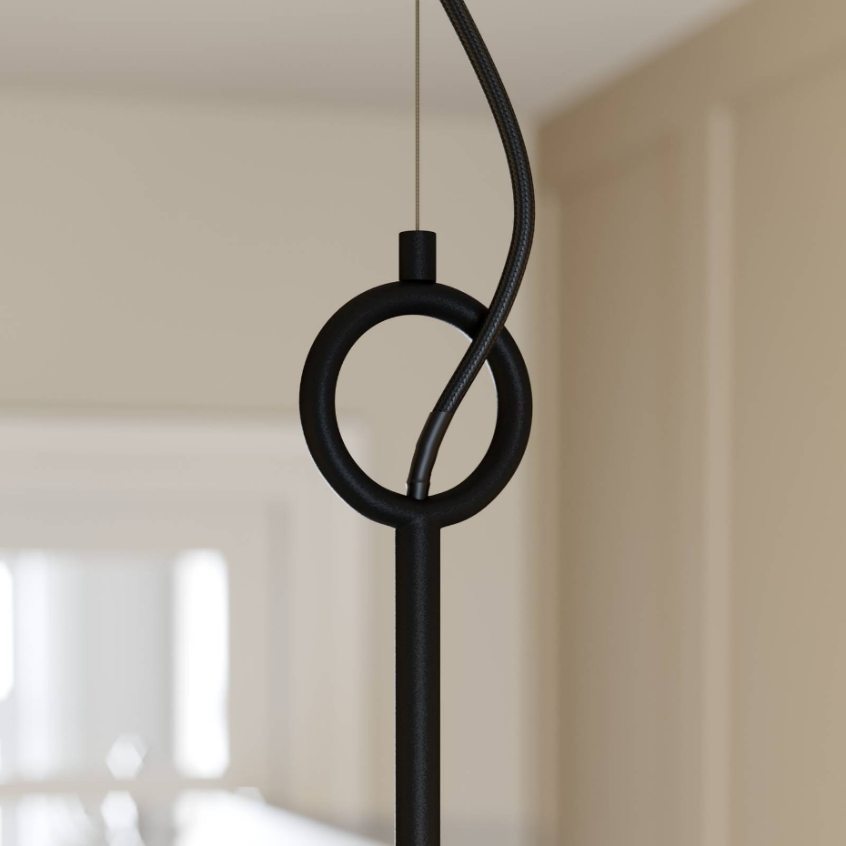 Suspension en verre vintage, Anjita